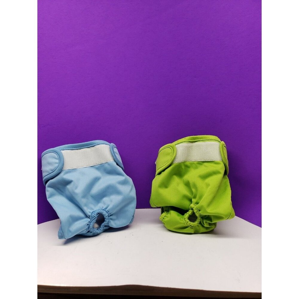 Doggy Diapers / Heat Pads Washable Reusable Pet Magasin 2 Pack Up to 15" Abdomen